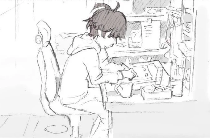 終わった。あとはチェックと細かい直し。久しぶりにちゃんと寝る。 