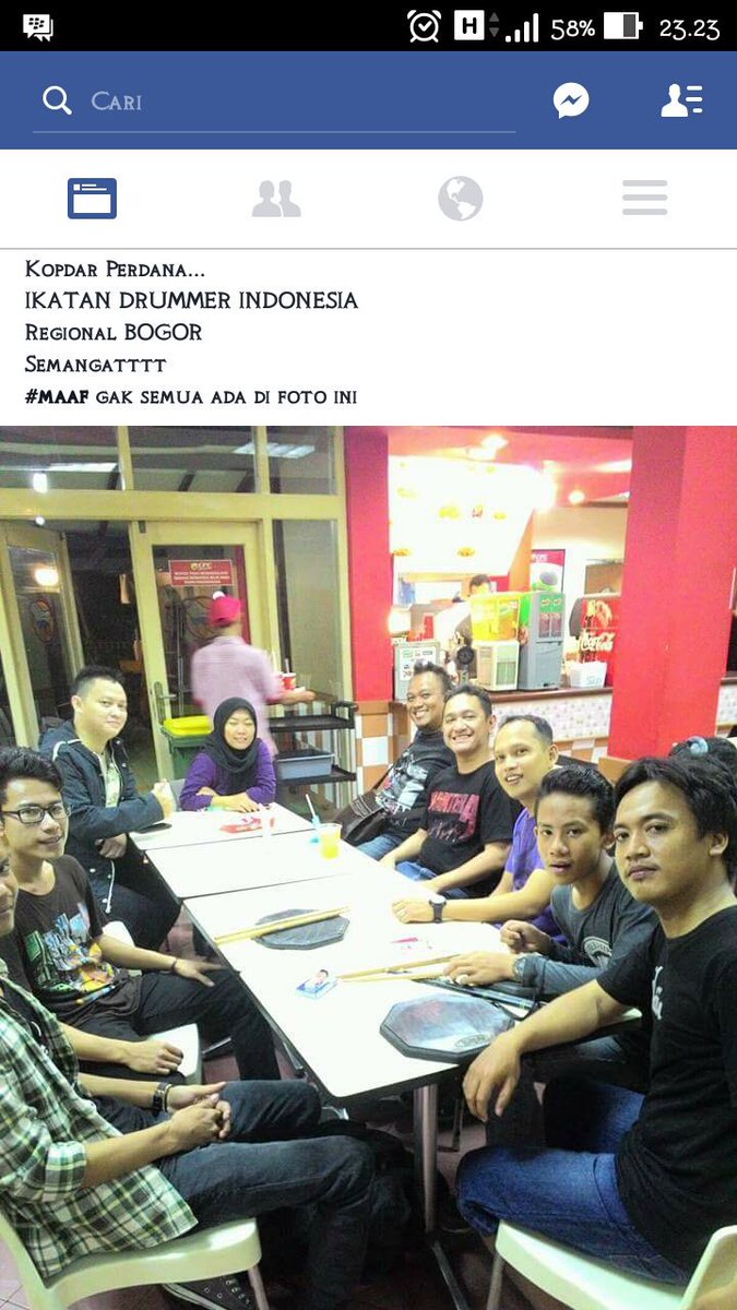 Selamat Buat I.D.I Regional Bogor Untuk Kopdar Perdananya
#IDI
#AllDrummerAreBrothers
#Drummer
#Bogor
#J