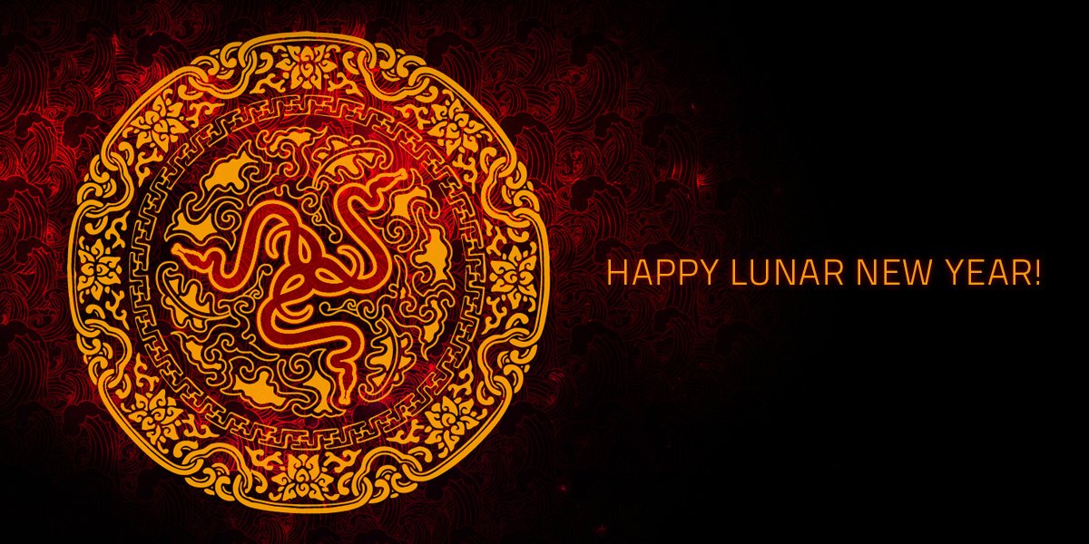 Razer's tweet photo. Less Monkey business, more pwnage for you - Happy Lunar New Year everyone! https://t.co/8lNd0yXNTI
