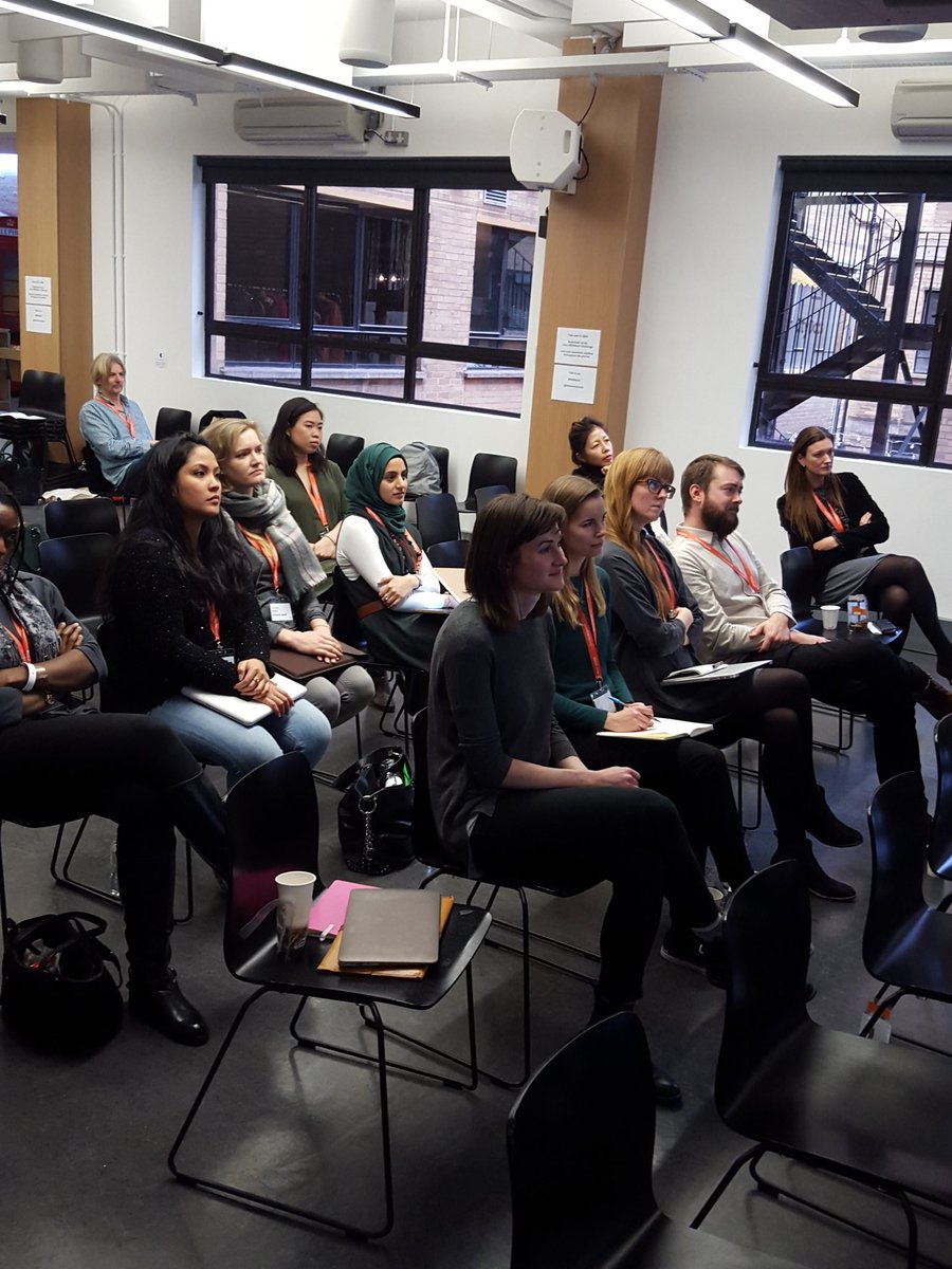 doteveryone's tweet image. Today we're with 12 fantastic female-led start ups, preparing for the big pitch tomorrow at #googlecampus #5050tech