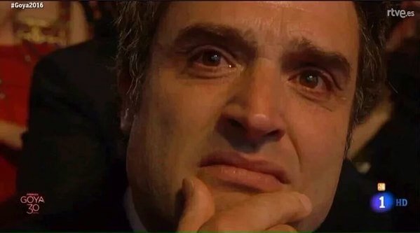 Muchísimas gracias a tod@s por vuestras felicitaciones  #Goya2016 y perdonadme lo de ayer, que estaba con la alergia