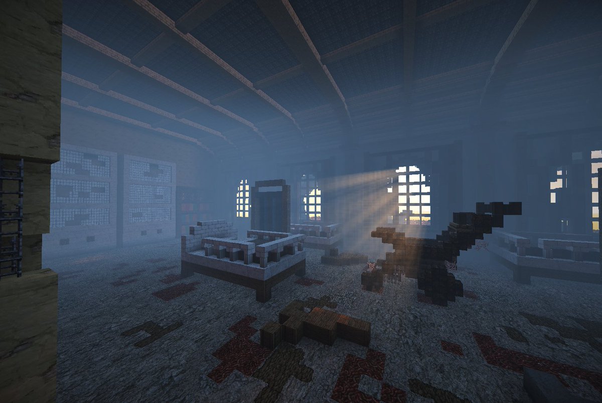 55 病院 医務室 診療所 マイクラ建築60分一本勝負 Togetter