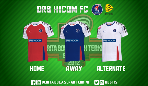 BBST15's tweet photo. Jersi daripada Mizuno untuk DRB Hicom FC tahun ni. https://t.co/CwcyMGT6Ib