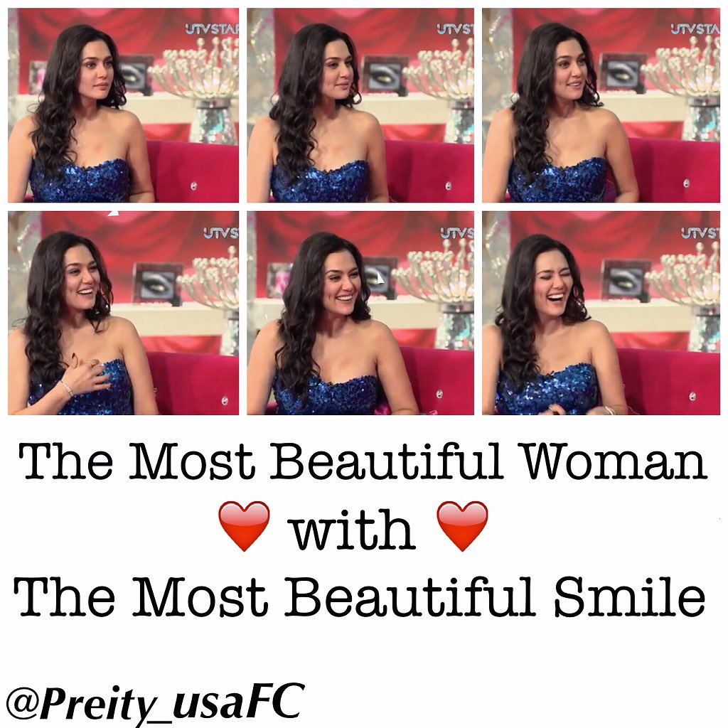 preity_usaFC's tweet photo. The way she laugh 👌🏻❤️ how cute! #PreityZinta #Princess #Of #Bollywood ❤️ https://t.co/ucM5srZATm