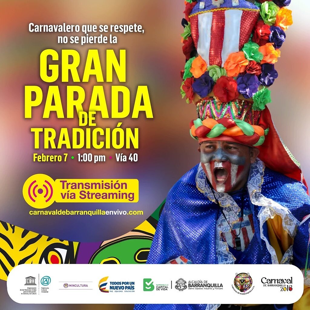 Hoy nos vemos en la #GranParada desde la Vía 40 con 85 habrá un derroche de tradición. #unasolagozadera