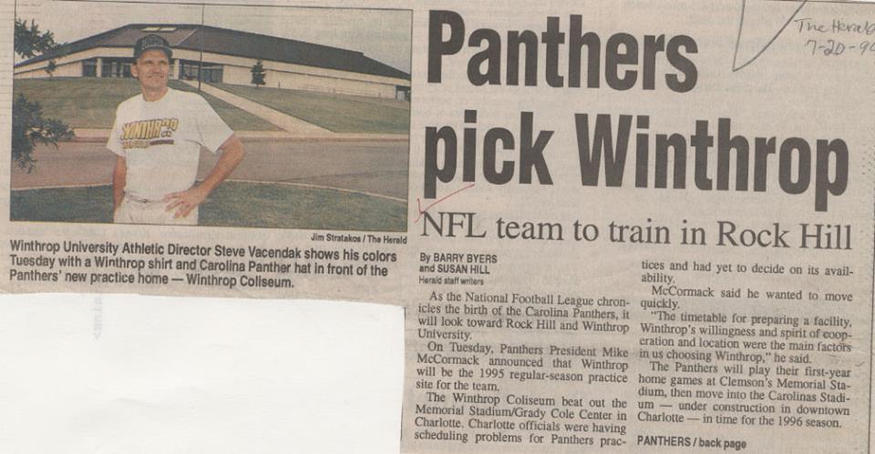 jacob_hallex's tweet photo. #Winthrop's football team has made it to the Super Bowl! Cats trained @ WU before stadium was built. #KeepPounding https://t.co/f9q2Mfos5D
