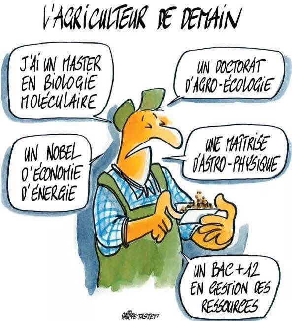 jmmousset's tweet photo. Il a écrit @LavenirCdemain @Herve_Pillaud: "Être entrepreneur dans trente ans, demain je serai agriculteur" #UEV2016 https://t.co/3HBfqzfvOl