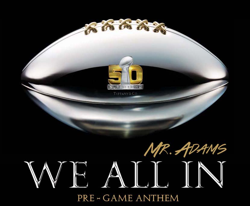 weallinanthem's tweet photo. #superbowlsunday "We All In" Pre-Game Anthem. Pre-Release 5pm Today #pepsihalftime Coming to a Stadium Near You 2016 https://t.co/bJuJeiOyjk