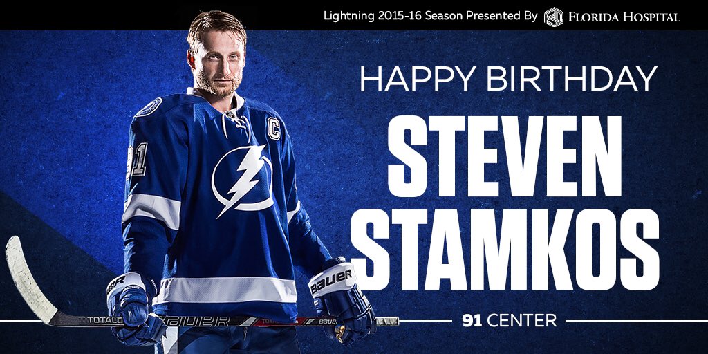 Tampa Bay Lightning on Twitter "Happy birthday, Captain! ⚡️ https//t