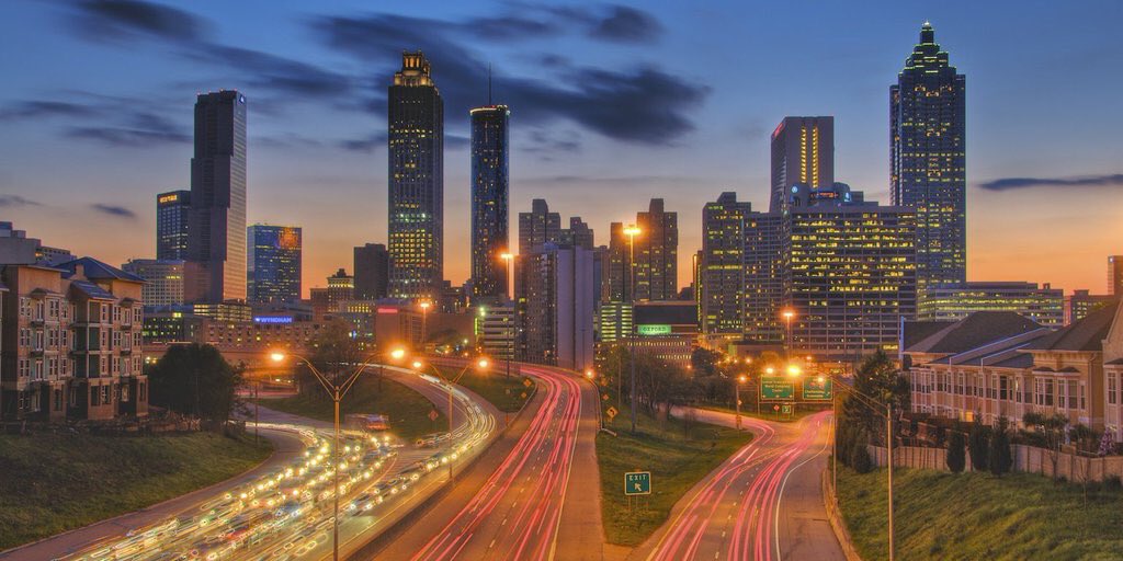 AtlanticStation's tweet photo. Atlanta is the number one moving destination for the 6th year in a row! (via @AJC) https://t.co/M2oXMNSyRN https://t.co/b6j7lHwZrg