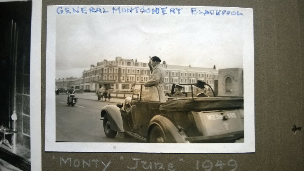 Mightychub's tweet photo. #Monty in #Blackpool #1949 old #familyalbum #GeneralMontgomery https://t.co/9Ikun7ItVY