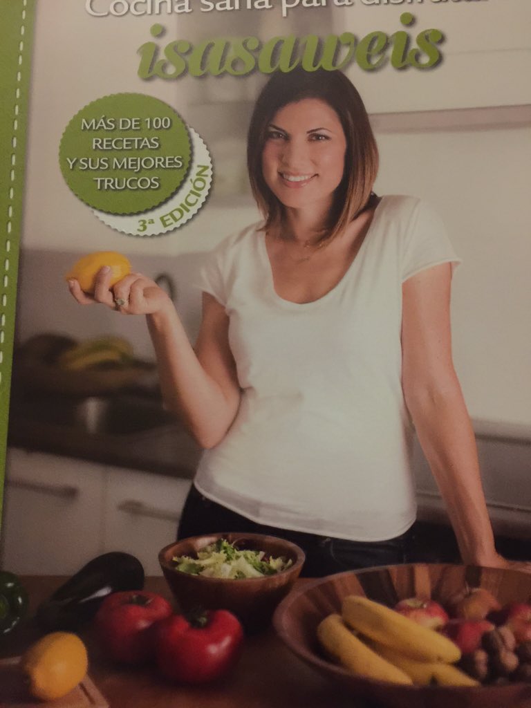 aitziyus's tweet photo. @isasaweis 2 libro en mis manos!!! Que ganas de empezar a hacer recetas sanas y buenísimas!!! Enhorabuena!!! https://t.co/Ppxpu48hdA