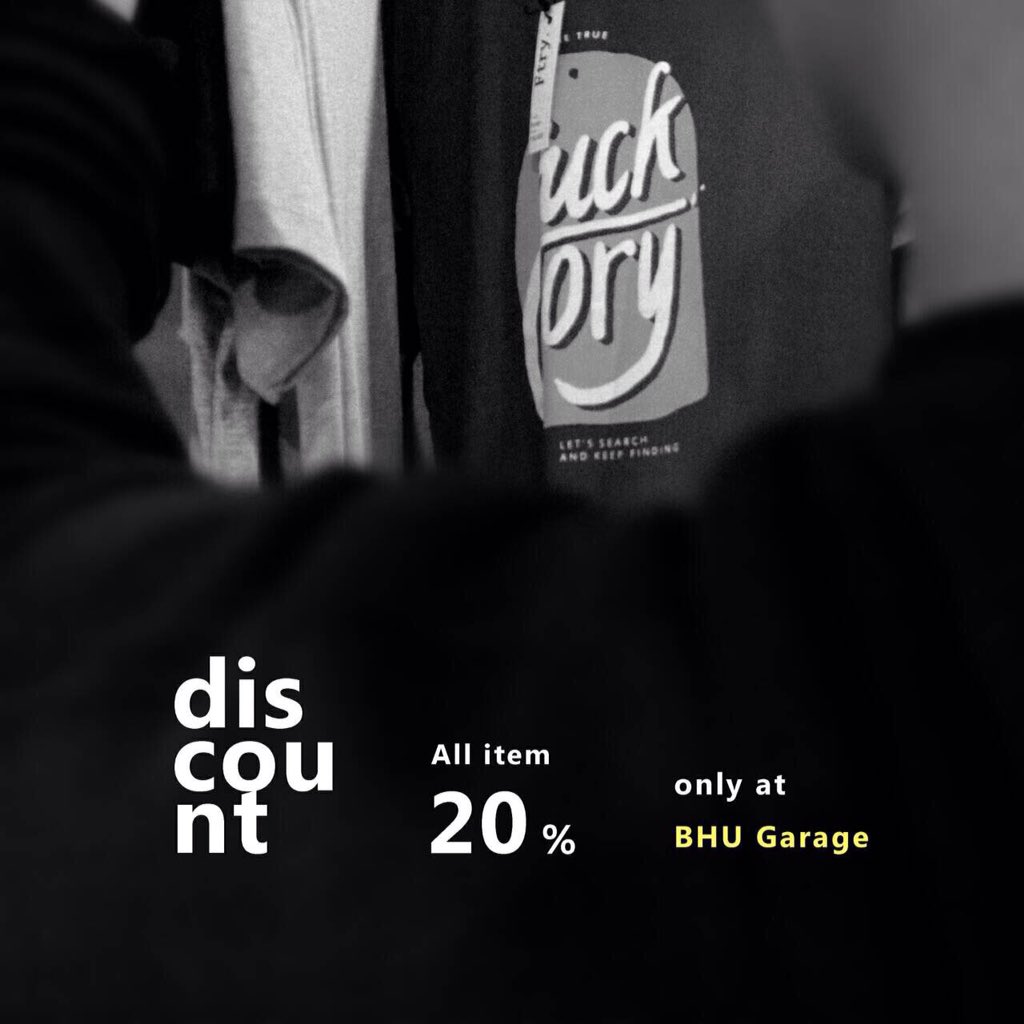 @fucktory_Apparel di <a href="/bhu/">bhu</a> garage JL. A. yani 99B Singaraja-Bali
Dapatkan diskon 20% all item.