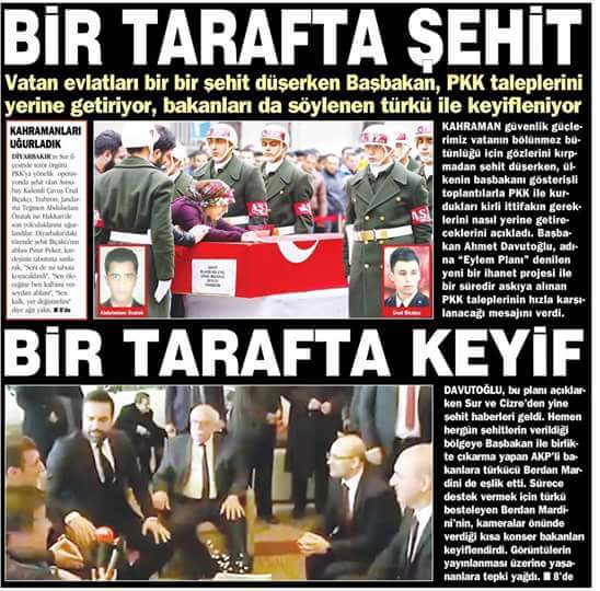 'Süreç'diye göz göre göre muhimmat istifleten,örgütü güçlendrenlerden Terörle mücadele etmesini beklemek ahmakliktir