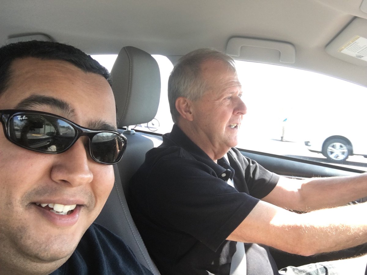 Atlaircharter's tweet photo. Still maintaining Pilot and Co Pilot roles in the rental car. Watch out #FTLaudardale #pilots have a day off! https://t.co/1UHTpdD6Bm