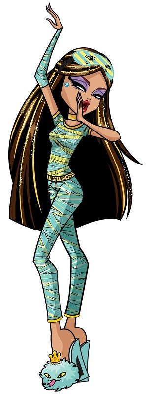 Cleo stretches out. "Morning all!"