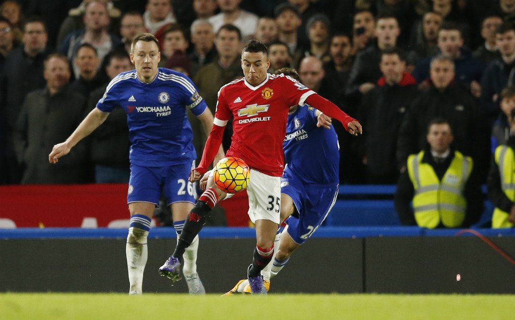 premierleague's tweet image. PHOTO Jesse Lingard's sensational touch, turn and shot separates the teams. It's 1-0 (68 mins) #CHEMUN