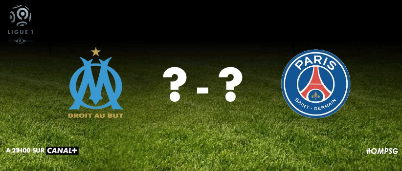 canalplus's tweet image. Quel score pour @OM_Officiel/@PSG_inside ? Vos pronostics avec #OMPSG