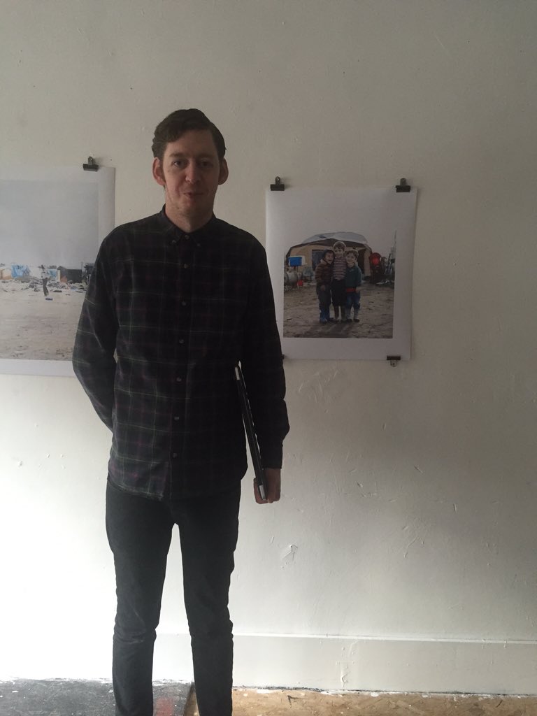 NatashaGranger's tweet photo. Great day @hivedalston #regenproject! Some wonderful photos by @Liamprior for the #WeAreAllMigrants exhibition https://t.co/uZQ4f4K52V