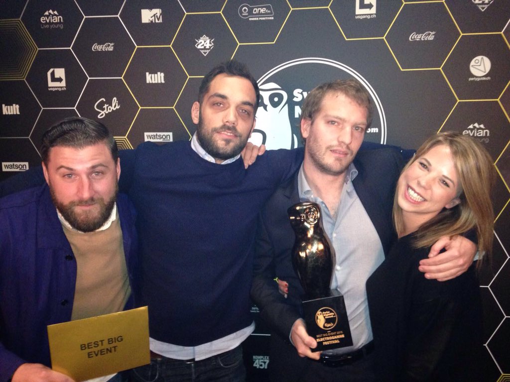 nightlifeaward's tweet photo. The winner Best Big Event: Electrosanne Festival https://t.co/V8b5aKOVPg