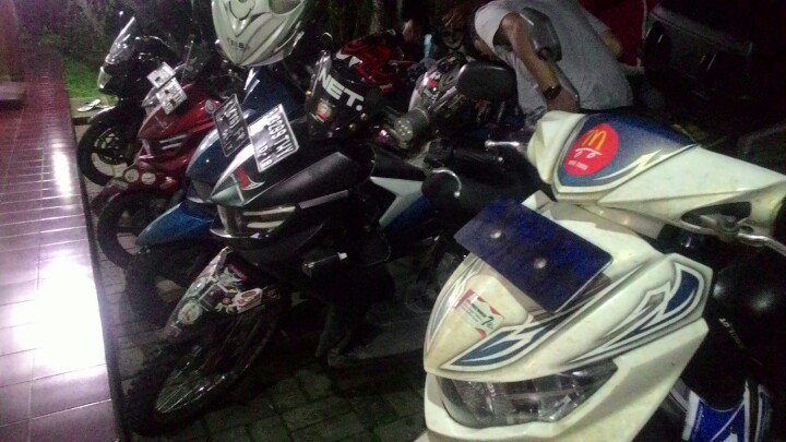 Tiba di lokasi annive @ cisarua