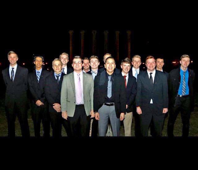 MizzouDeltaChi's tweet photo. Congrats to the 14 gentlemen of Beta Kappa that were pinned this past Thursday! #BpRp https://t.co/W6ji5a71Es