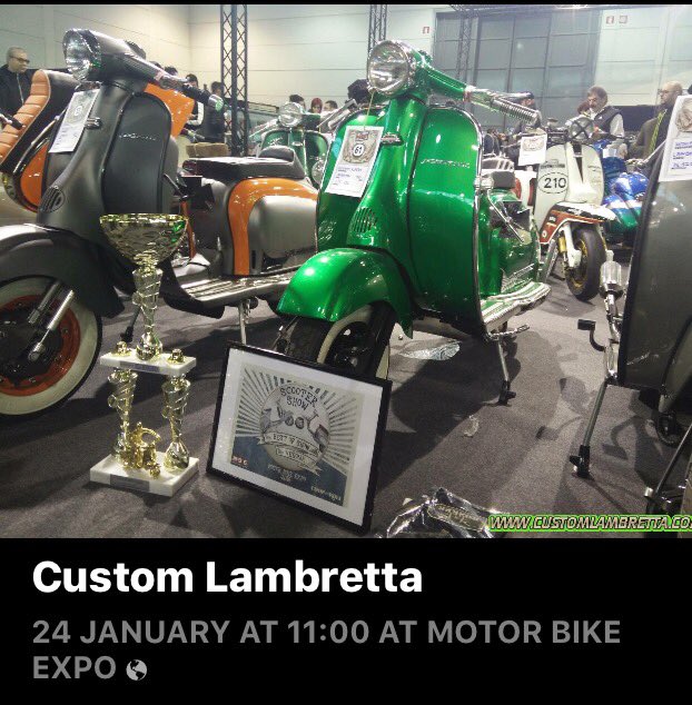 #Lambretta #Vespa Concours 2016 at Motor Bike Expo! @lambrettalineup <a href="/Lambretta_OC/">LambrettaOwnersClub</a> <a href="/essexalliancesc/">Essex Alliance SC</a> <a href="/vespa_lc1/">Norrie Kerr</a>