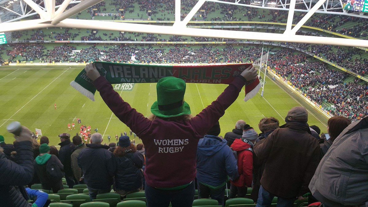 Our new kit has been on it's first holiday to see the Ireland Wales game today. #IREvWAL #6Nations