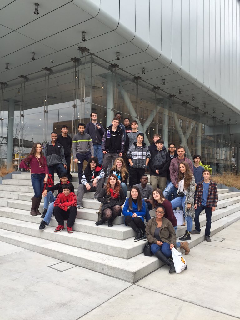 OBHS Architectural Design students went to Cannon Design &amp; The Whitney Museum. Donna Terzano OB grad hosted.