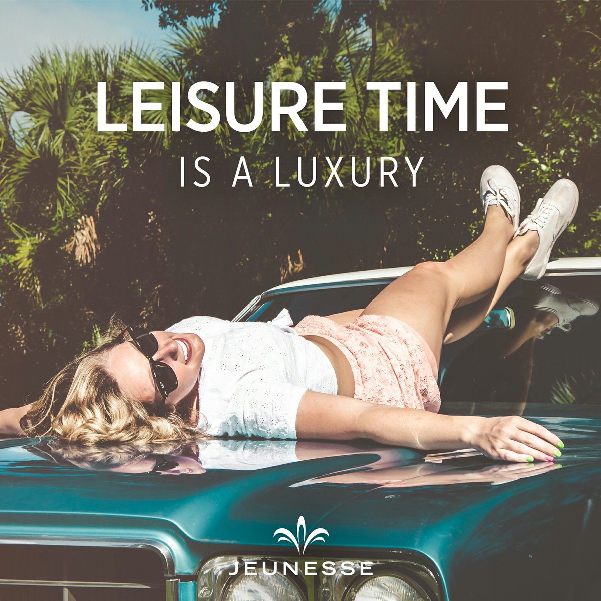 Leisure time is a luxury.
