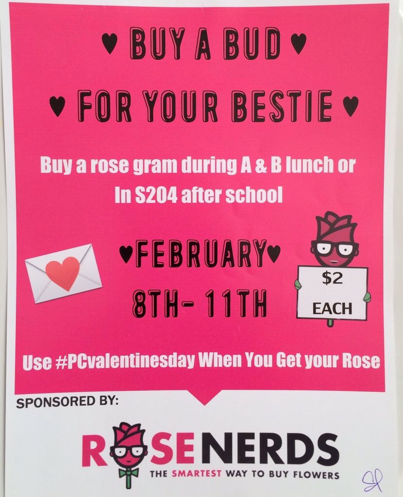 Remember to buy your Valentine's Day roses tomorrow!! ❤️🌹