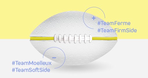 fleepbed's tweet photo. It's time to take sides! #FLEEP, the reversible mattress that's perfect on both sides. #Superbowl #fleepbed https://t.co/MWzp6b2qKM
