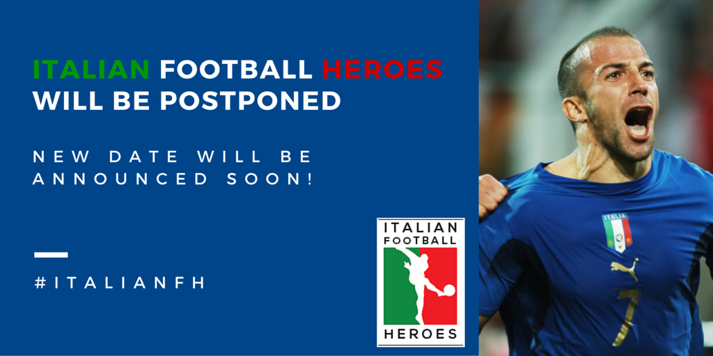 ItalianFH's tweet photo. The #italianFH event is postponed. 
A new date will be announced soon! 
Follow @italianFH for updates! https://t.co/YTJy6uOYXa
