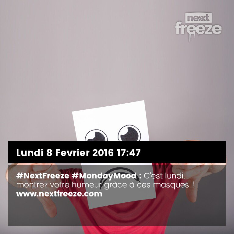 Afrika_child's tweet photo. Je participe à un freeze, avec 313 personnes. Rejoignez-nous ! #NextFreeze #MondayMood https://t.co/AKshOq9k3y https://t.co/qv0UrIuGyp