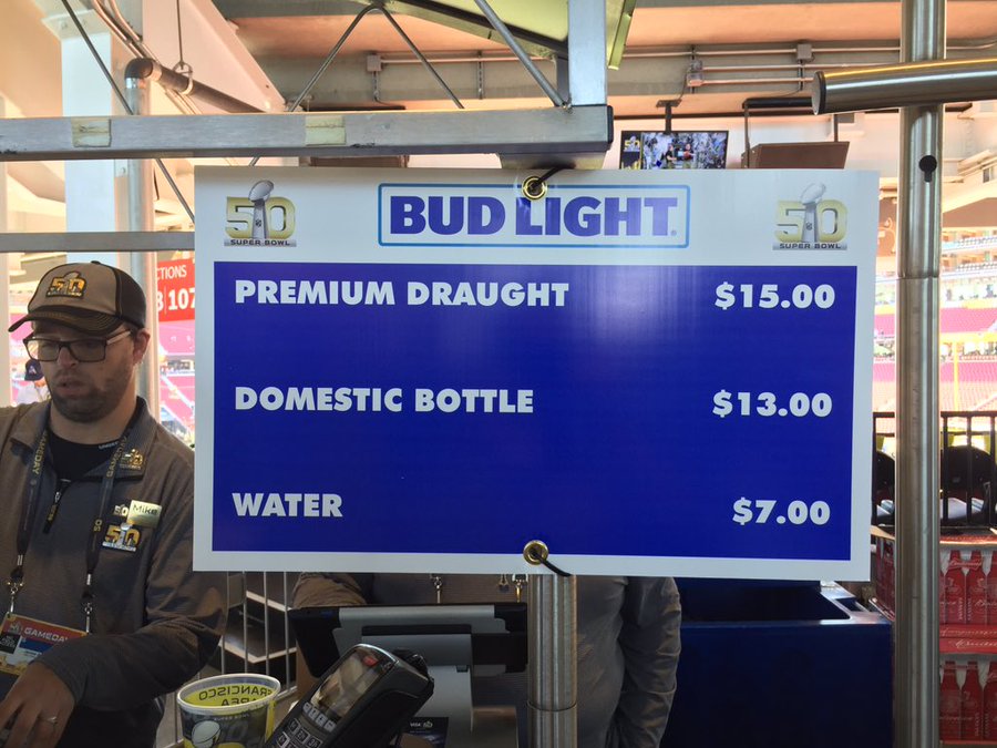 Super Bowl Drinks at Levi's Stadium Are Crazy Expensive | Time