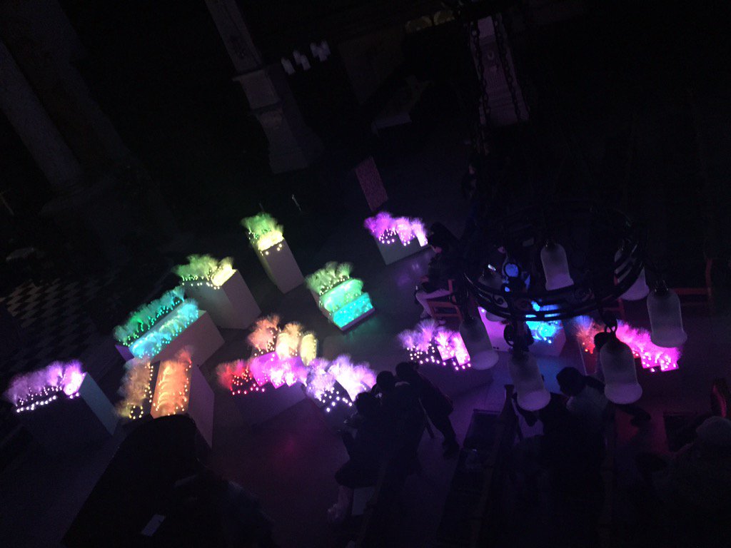 CatherineOgle's tweet photo. Lights @himidlight from above responding to recorded organ music @bhamcathedral welcoming Chinese Community #newyear https://t.co/3o3xVaIPzW