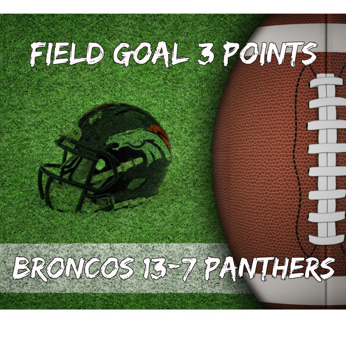 HouseHuntAgents's tweet photo. BRONCOS ON THE 7 YARD LINE......4TH DOWN AND 1 YARD LINE......HOLDING ON THE OFFENSE....... BRONCOS GO FOR 3... https://t.co/Ow1DWpIfiu
