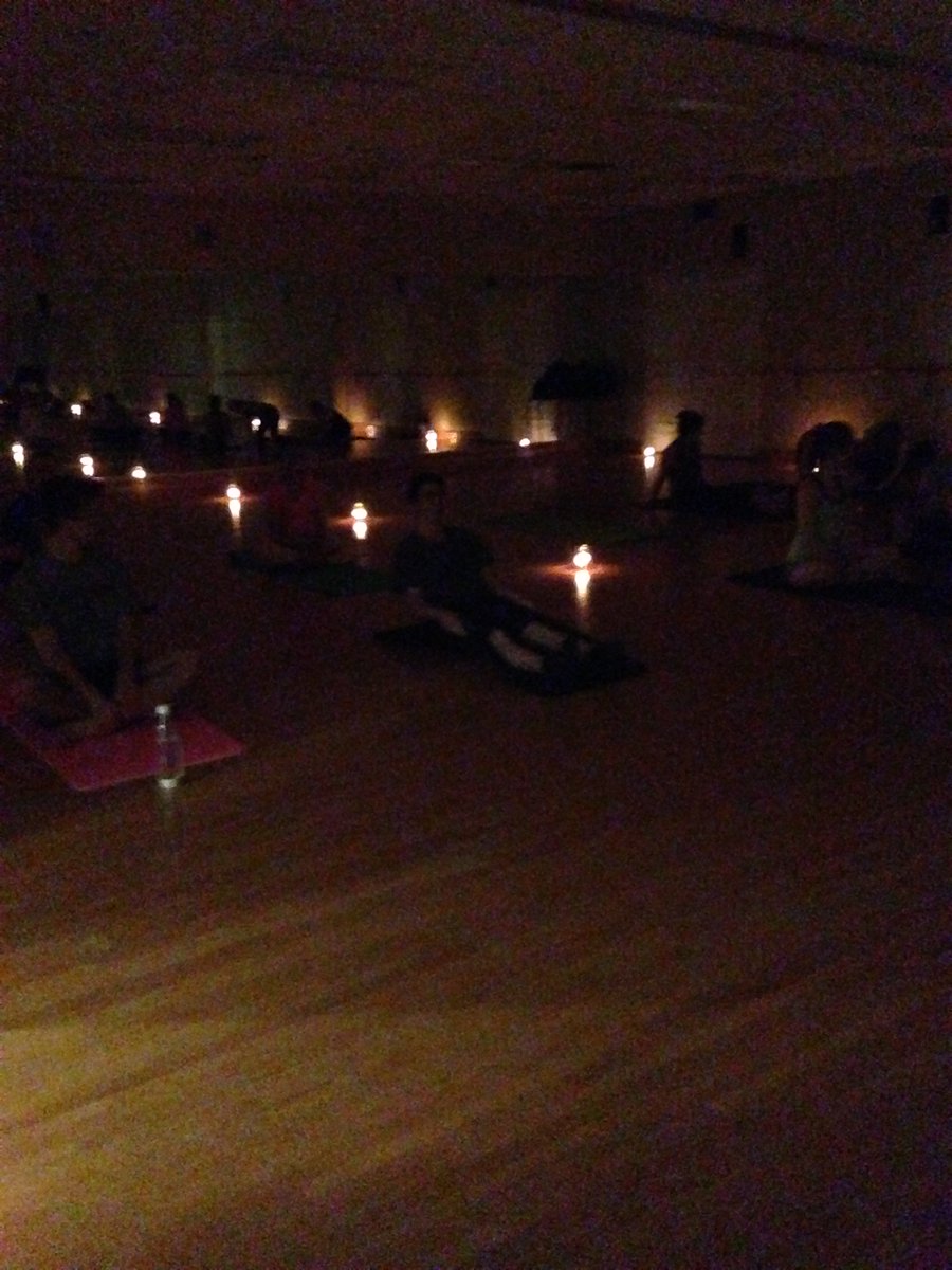 TheU_enviro's tweet photo. Thanks to everyone who came out to Glow Yoga!! Keep conserving energy for the Energy Challenge! @TheUOfficial https://t.co/3n8SV83ViA
