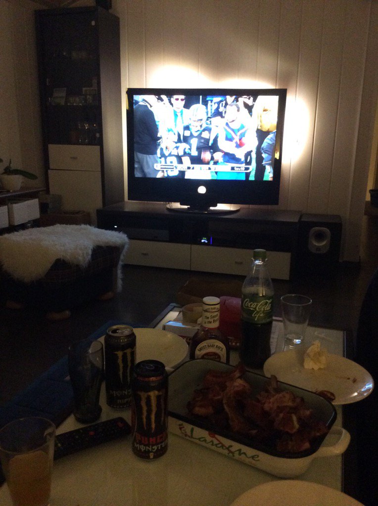 #rannfl Rips and super Bowl all Night Long
