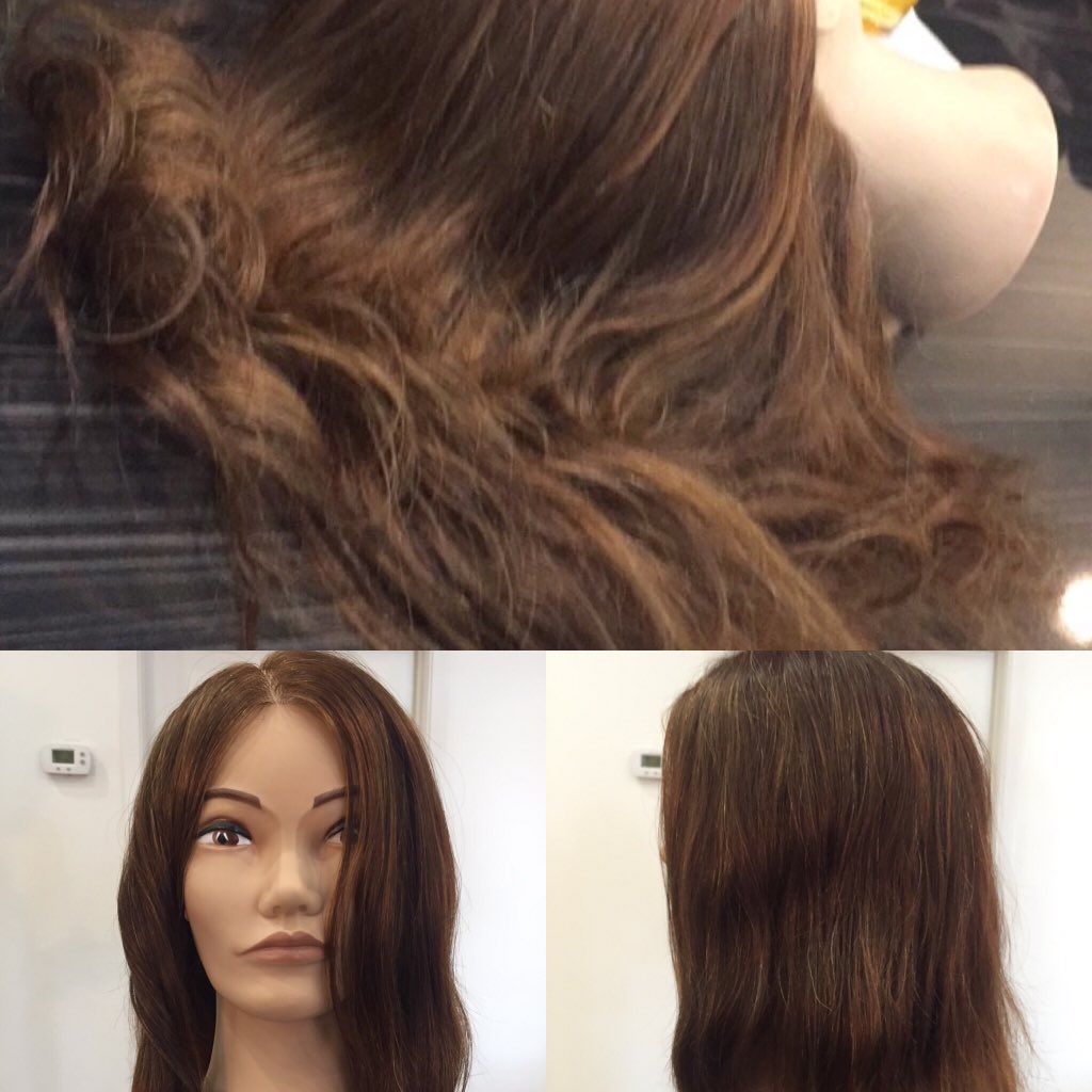 hairby_steffani's tweet photo. A little balayage practice today with the lovely dj teaching us new methods! Had so much fun! #christophermichael ❤️ https://t.co/9PyM08vdXD