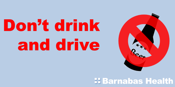 jcmcems's tweet photo. Barnabas Health urges you to not drink and drive. https://t.co/UNvH4oJ1iv