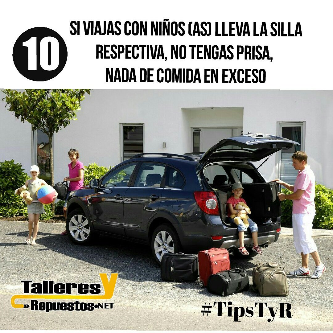 TalleresyRepues's tweet photo. Si viajas con niños / as toma las precauciones necesarias, no tengas prisa #TipsTyR #Carnavales2016 #TyR https://t.co/3728X86CM9