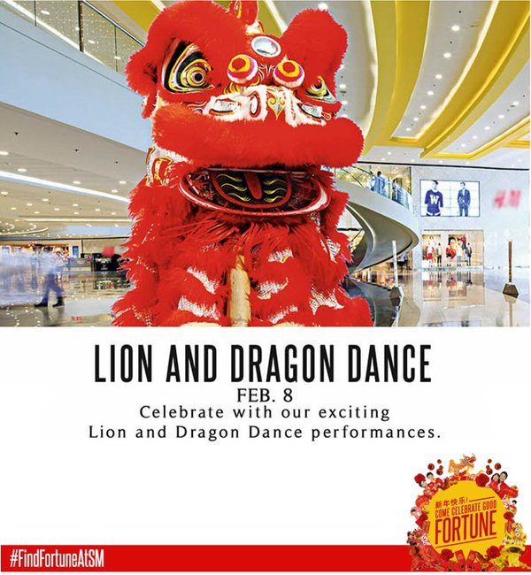 smcityiloilo's tweet photo. Lion and Dragon dance by the Hua Siong College of Iloilo later, 4PM at the Event Center! #FindFortuneAtSM https://t.co/azQxQubmlj