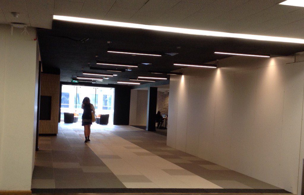 monashunilib's tweet photo. #mathesonlibrary is open again. Why not take a lunchtime walk and checkout the latest #matrefurb in person https://t.co/VzImp5XX73