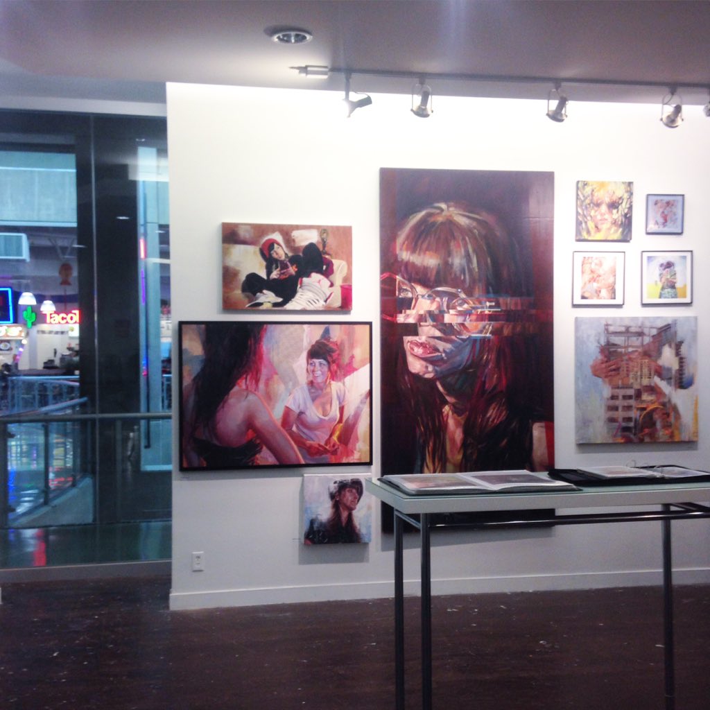 aydengallery's tweet photo. Works by @drewstuff and #andreskal. Some is sold but a lot of it's still there. Get over here before it's gone. https://t.co/vGJwfHwYJO