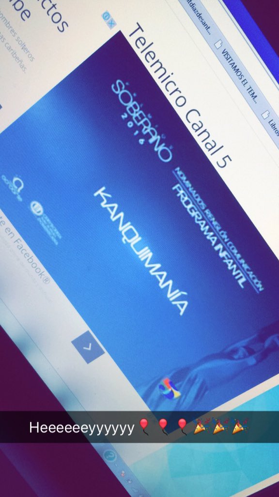 Yanielysinoa's tweet photo. @Kanquimania epaaaaaa🎉 #KanquiManiaEsMiPrograma https://t.co/3DxVYUXxuB