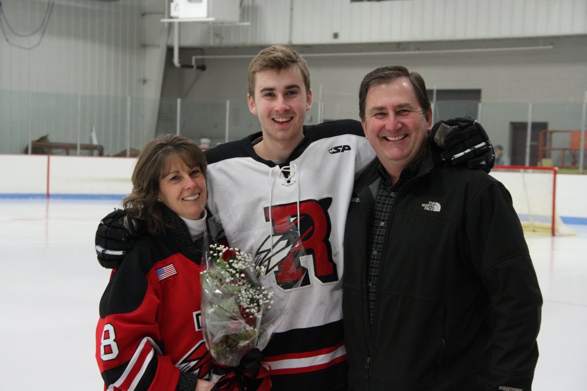 deztrain's tweet photo. Reading Hockey Senior Night.  What a great group of boys!  
@RMHSHockey1 https://t.co/xLQNJMwTJ5