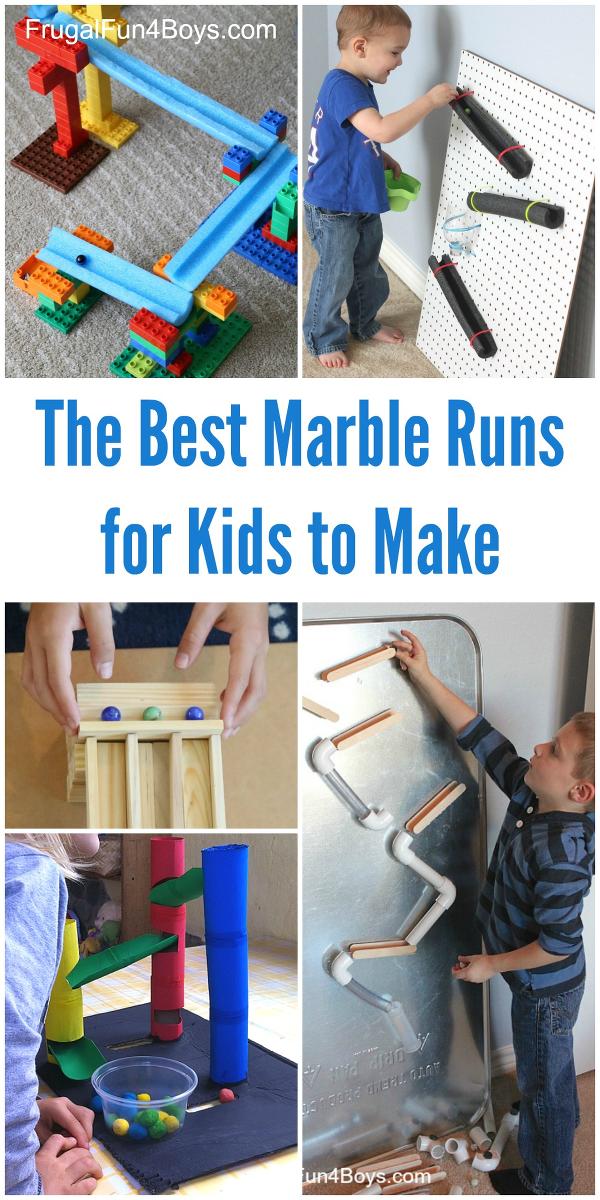 Fun STEM Challenges for Kids: The Best Marble Runs to Build thesereads.com/b/121315930