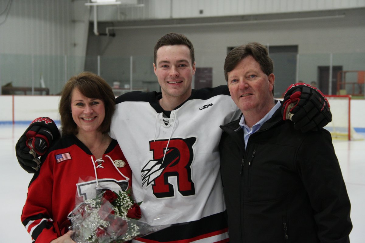 deztrain's tweet photo. Reading Hockey Senior Night.  What a great group of boys!  (continued)
@RMHSHockey1 https://t.co/WkKJ4i2yRU