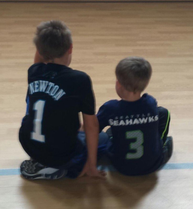 swannymom's tweet photo. love being their mom 💙👦🏼👦🏼🏈 https://t.co/NtUI7yDveo